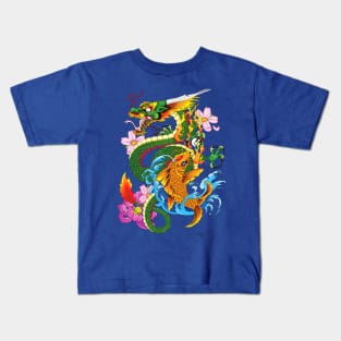 Dragon & Koi Kids T-Shirt